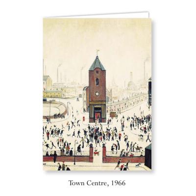 Town Centre by L S Lowry